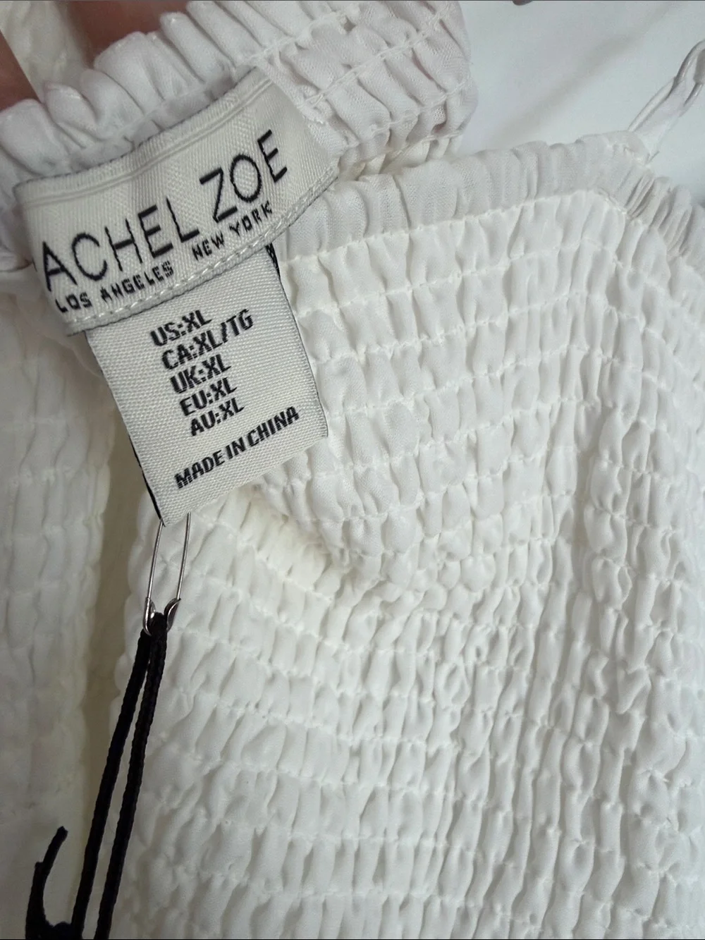 Rachel Zoe White Maxi Dress